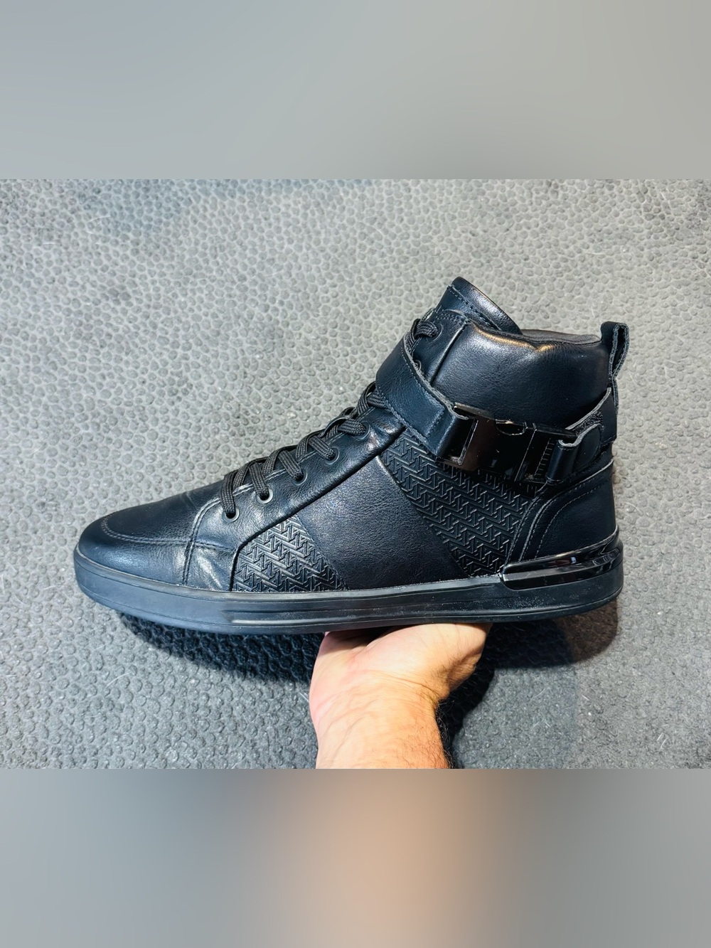 Aldo Brauerr Men’s Leather High Top Sneakers (Sz 12M)